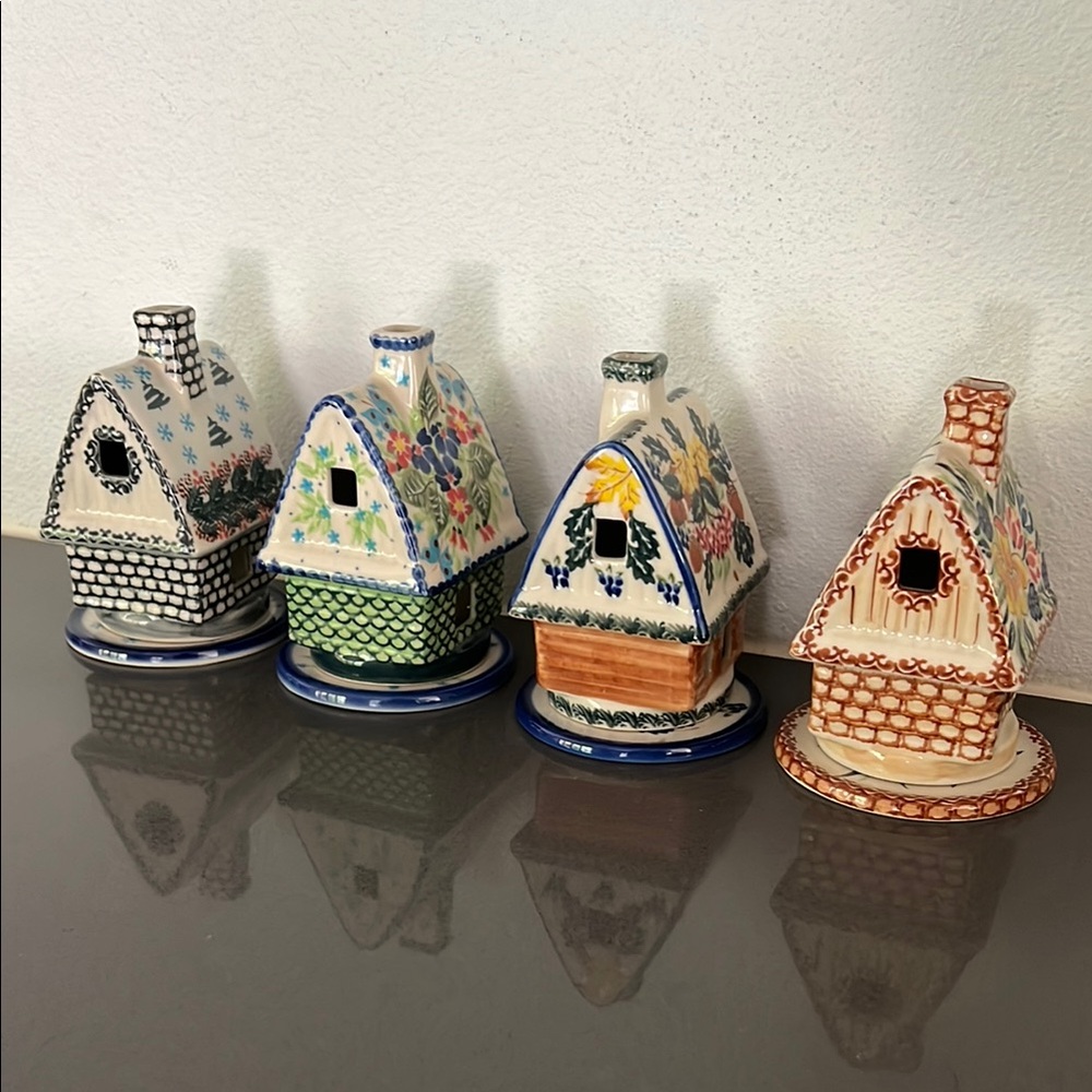 Kali Blue and Green Ceramic Art Set
